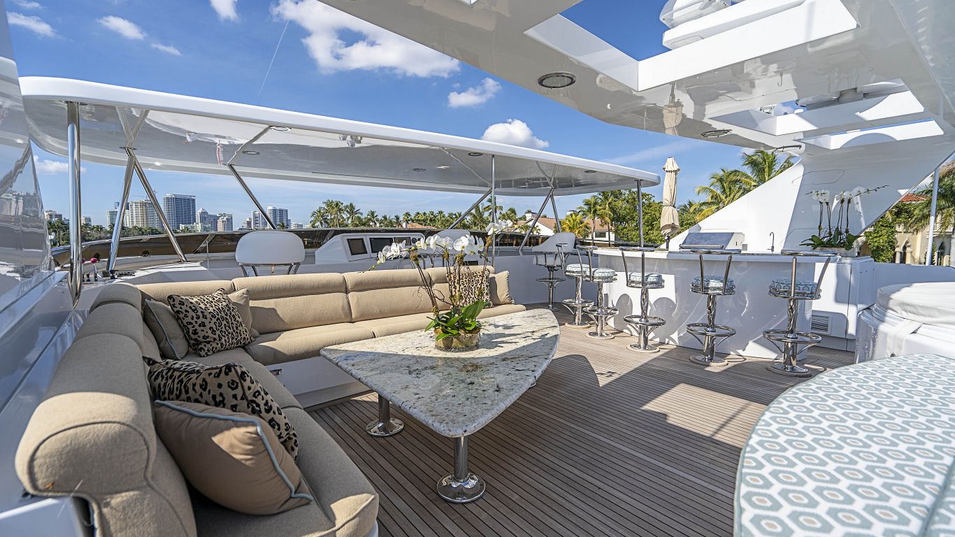 Deck Seating Image Gallery Luxury Yacht Browser by CHARTERWORLD